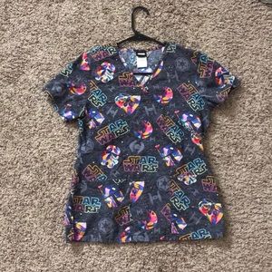 Star Wars Scrub Top